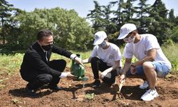 Tuzlalı gençler, ihtiyaç sahipleri için tohumları toprakla buluşturdu