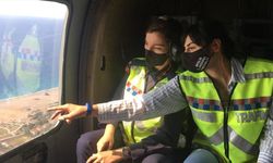 Kadın subaylar 'turizm başkenti'nin trafiğini havadan denetliyor