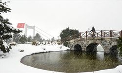 İstanbul'da kar yağışı bazı bölgelerde etkili oluyor