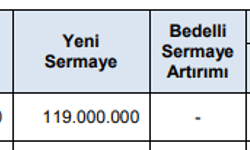 Rekor bedelsiz onay geldi oran %250 !