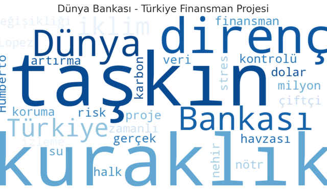 Dünya Bankası'ndan Türkiye'ye Finansman!