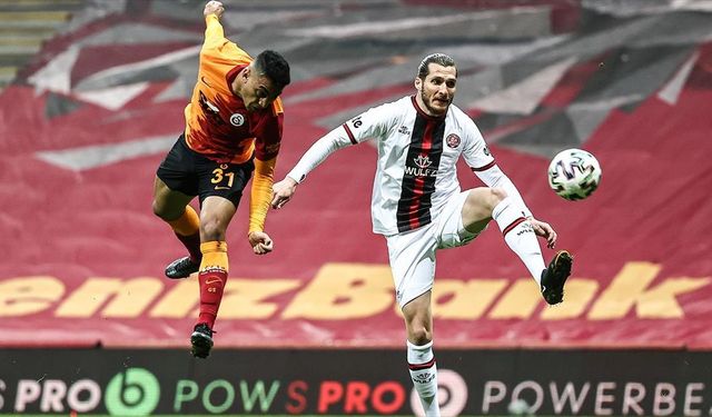 Galatasaray'ın galibiyet özlemi üç maça çıktı