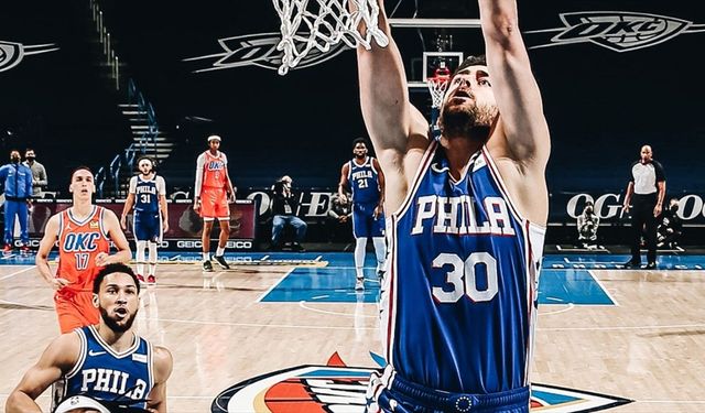 NBA'de Philadelphia 76ers, Furkan Korkmaz'ın üstün performansıyla kazandı