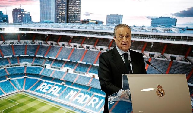 Real Madrid'de Perez 6. kez başkan seçildi