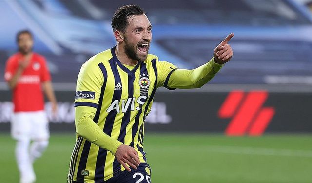 Sinan Gümüş Süper Lig'deki 100. maçında gol atmanın mutluluğunu AA ile paylaştı