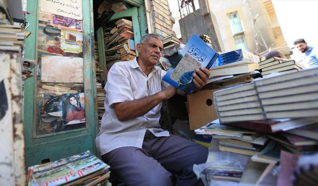 Bağdatlı sahaf Ebu Selam: En çok talep edilen kitaplar Osmanlı-Türk tarihiyle ilgili olanlar